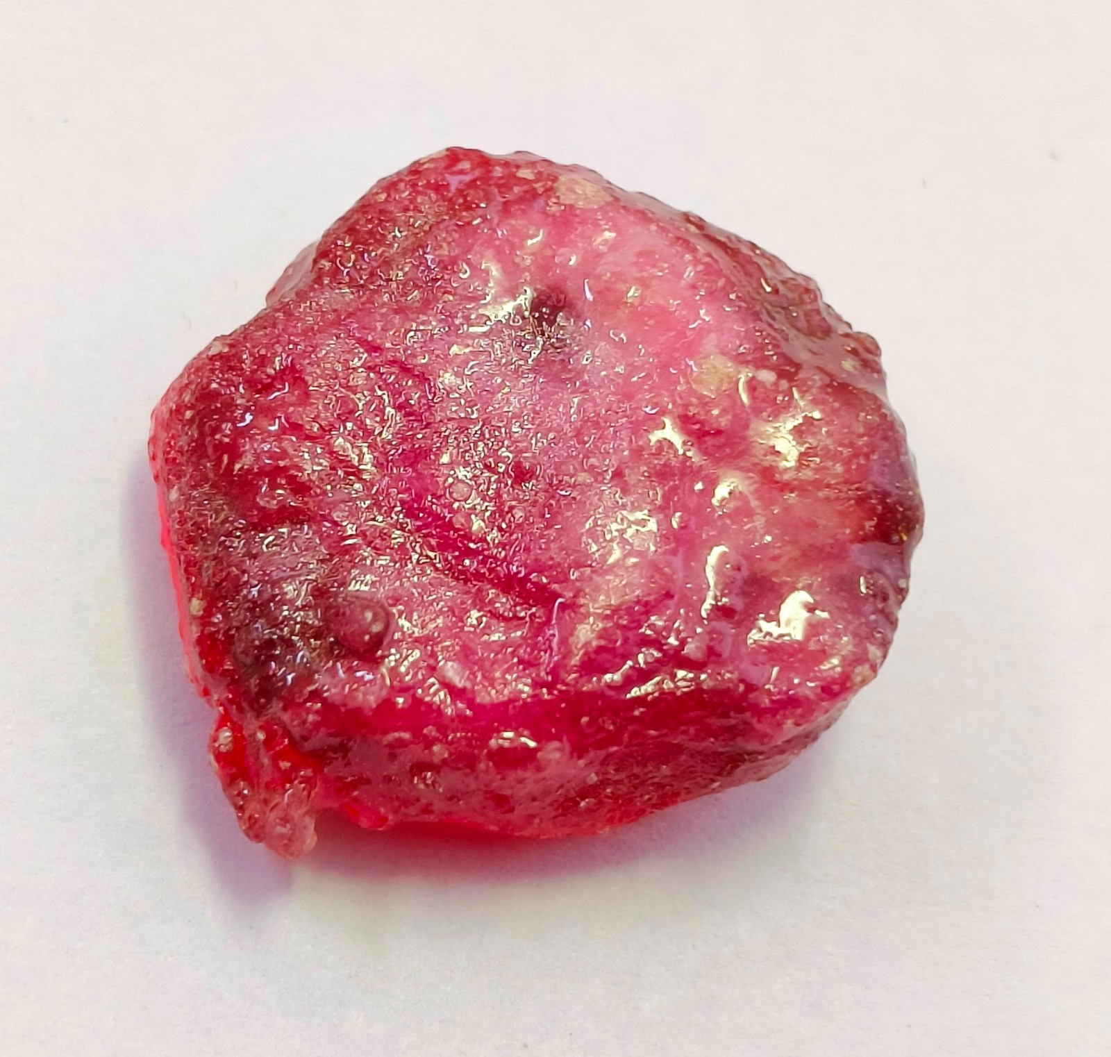Natural Red Ruby Rough Loose Gemstone P77-1
