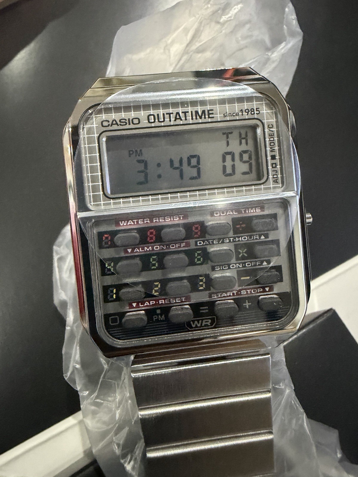 CASIO Back To The Future Limited Edition Watch CA-500WEBF-1A New Open Box