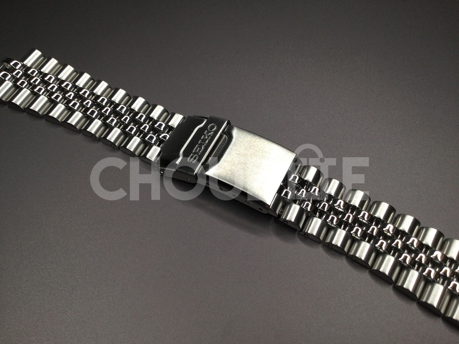 Seiko SKX007, SKX009 22mm Jubilee Stainless Steel Bracelet with PINS – 44G1JZ –