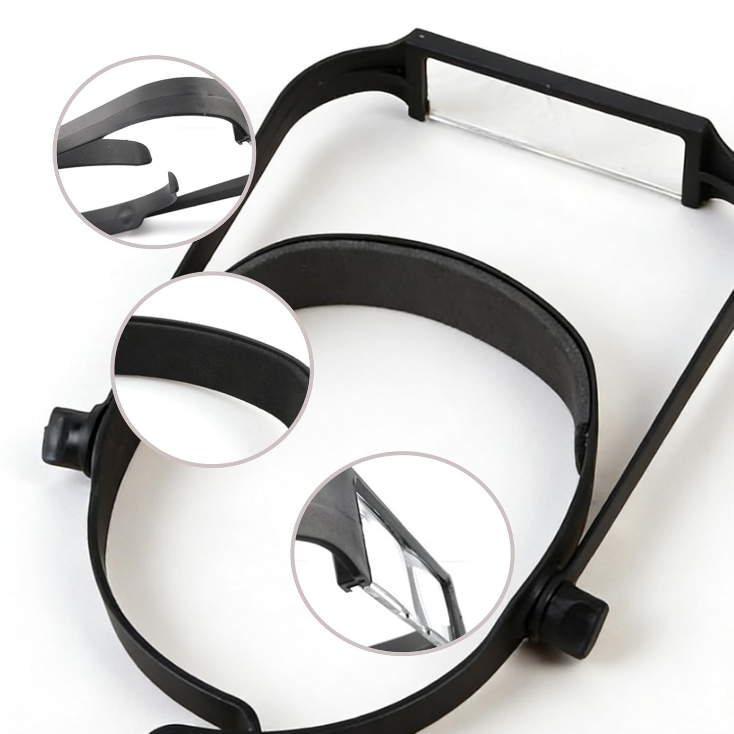 Magnifying Headband with 1.6X-3.5X Lenses Professional Magnifying Headset