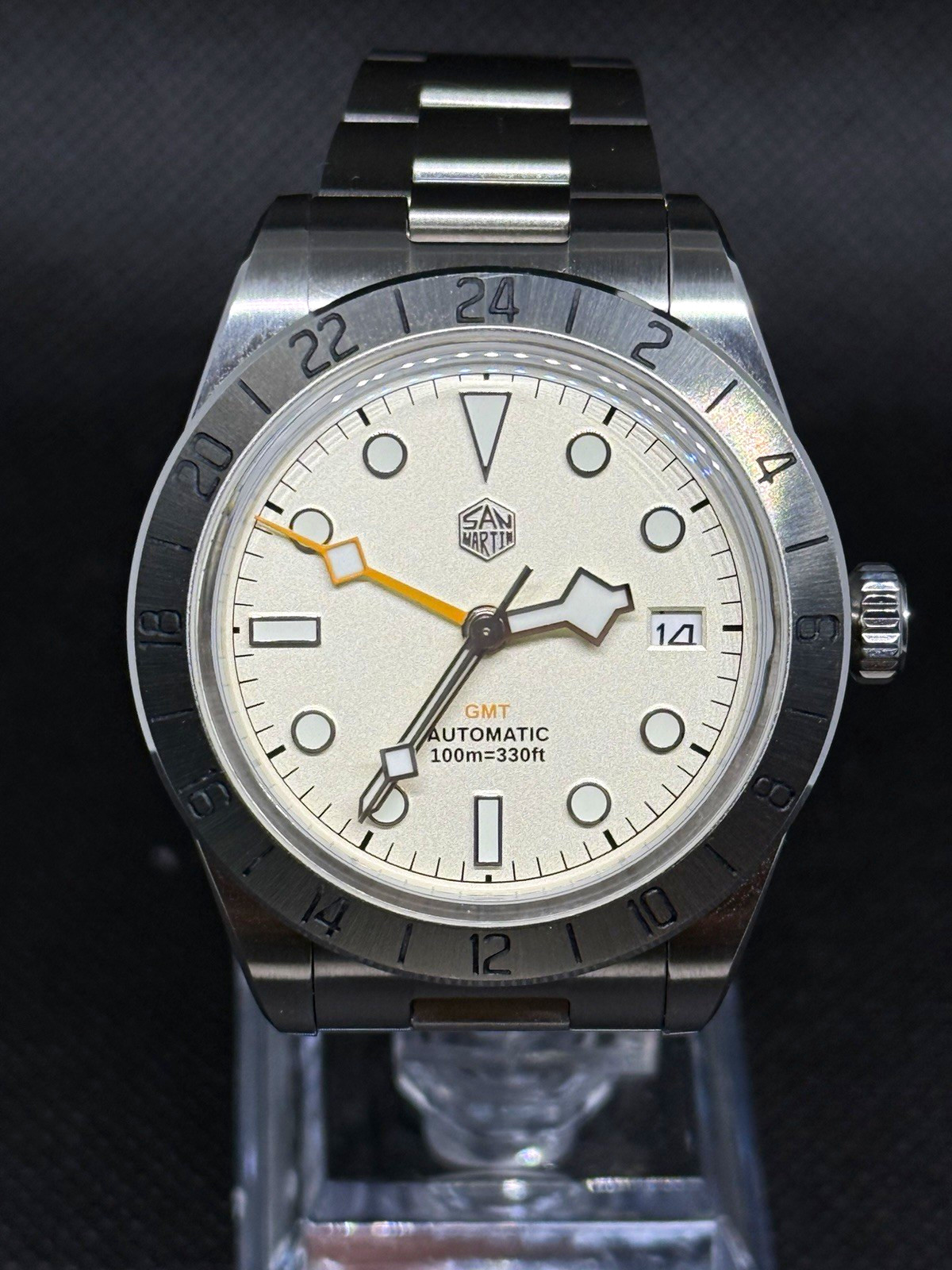 San Martin SN0054-G-B1 GMT Automatic excellent condition , full set
