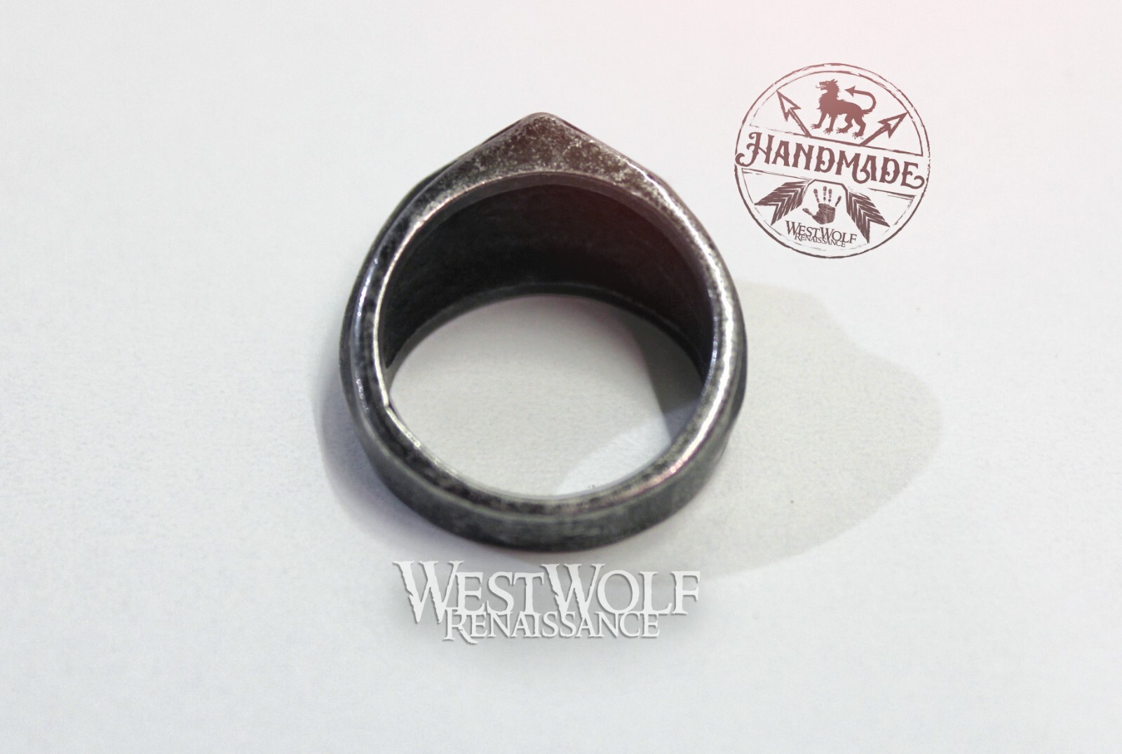 Medieval Style Viking Ring in Dark Stainless Steel – US Sizes 7/8/9/10/11/12/13
