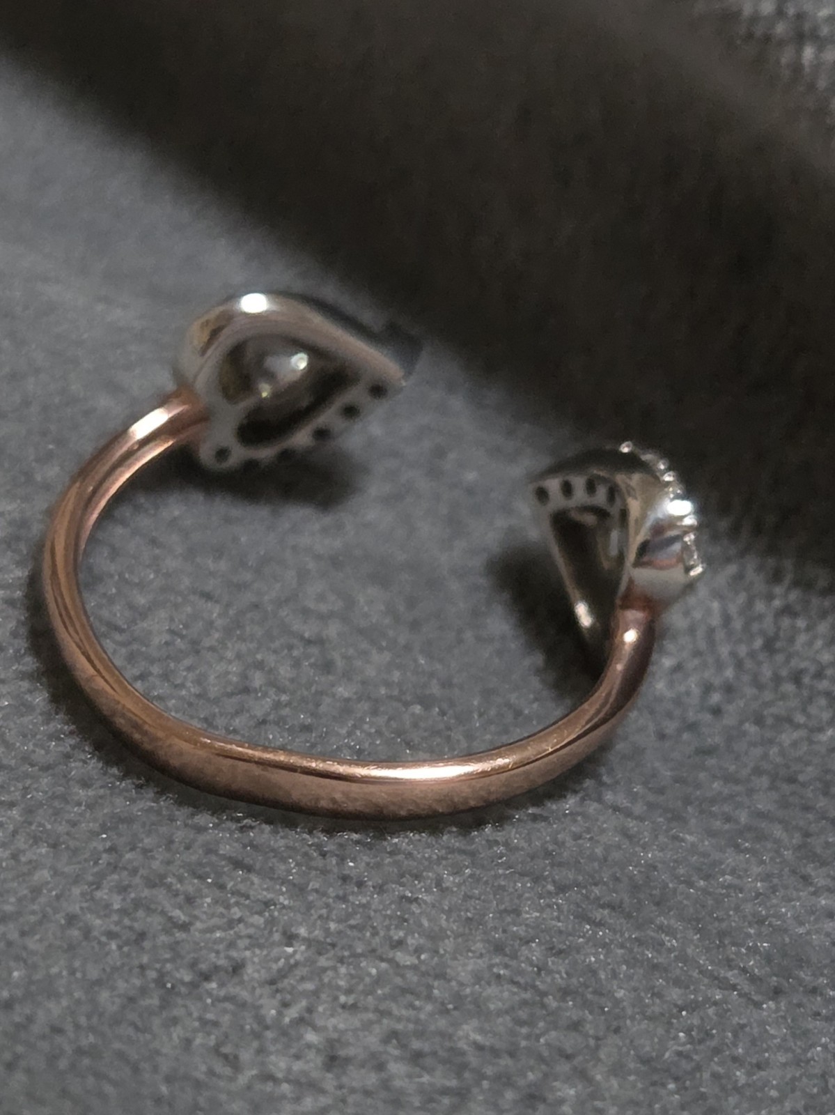 Montana Silversmiths 925 Heart Wrap Adjustable Ring RG4754