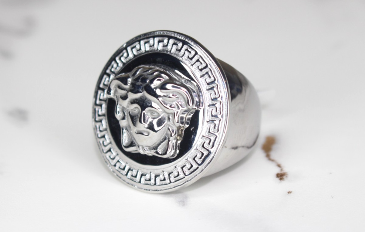 MASSIVE XL Medusa Men’s Statement RING 26g ULTRA HEAVY WOWZERS