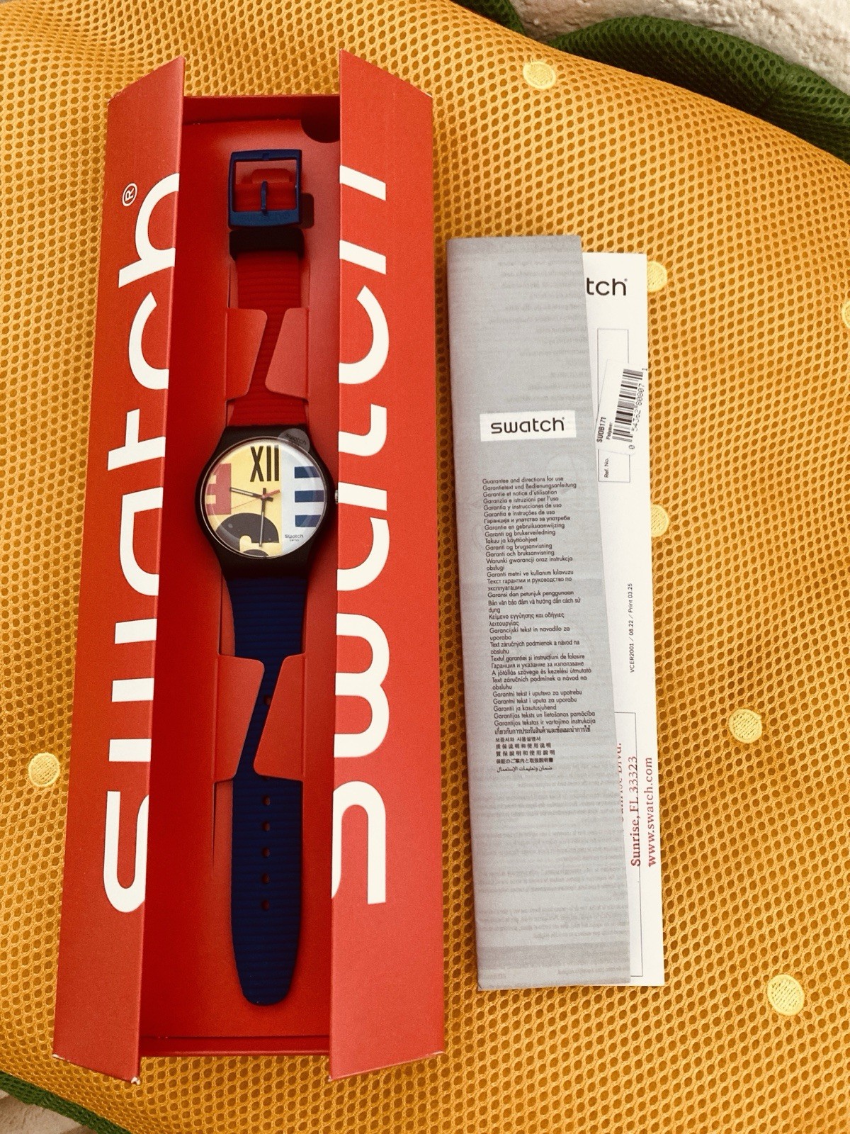 Limited Edition Swatch Watch REVIVAL 1987 Nine To Six GB117 SUOB171 New Gent