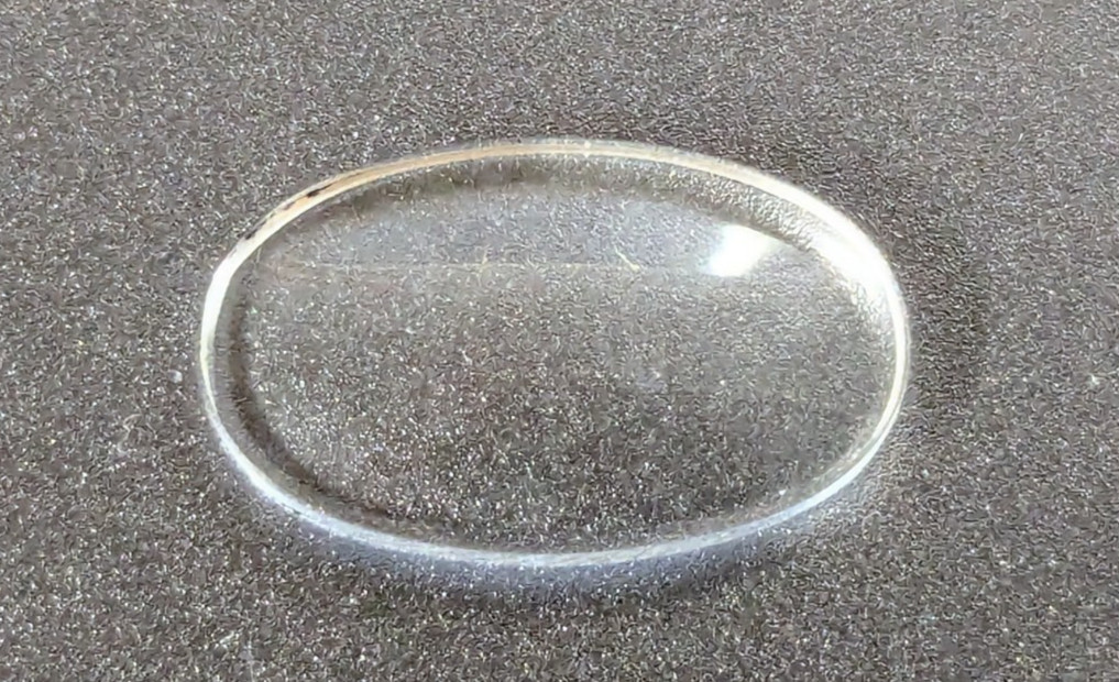 NOS Glass Watch Crystal for Hamilton Ladies 15.0mm x 13.7mm – Oval