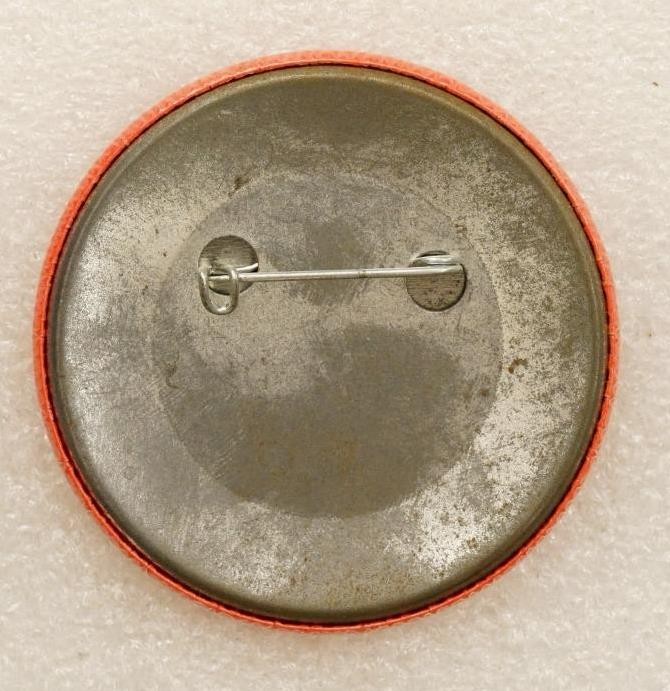 Vintage Statement Pinback Button Political Protest No Sales Tax