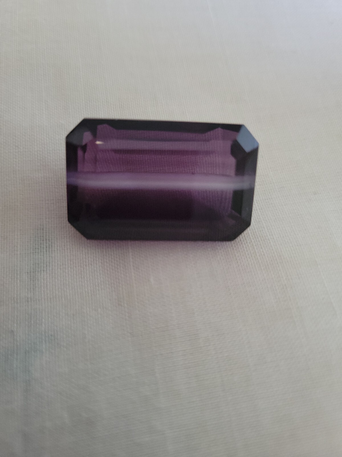 Jumbo 77.00 Ct Purple Amethyst Emerald Shape 29.55×19.04×14.97 Loose Gemstone