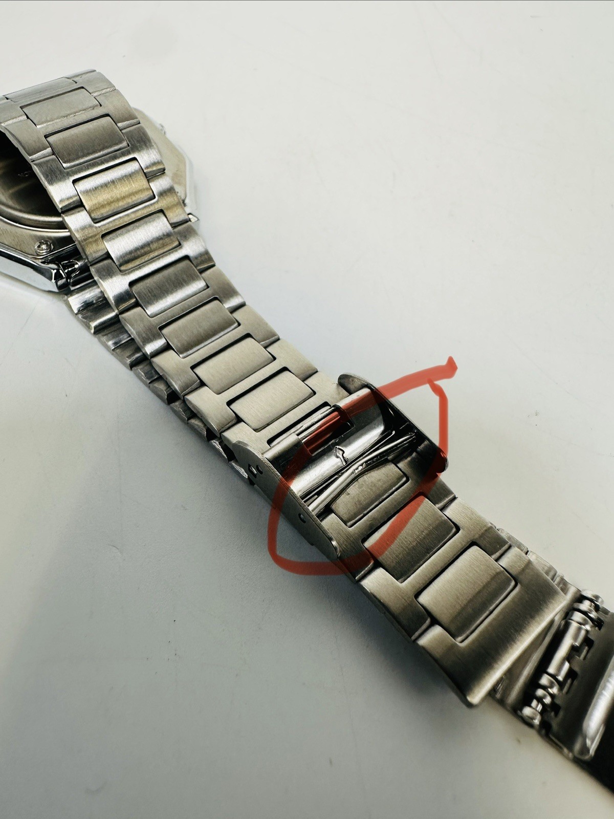 Casio A158WA Series – Unisex Digital Watch – Vintage – WR – Silver *NEW Defect *