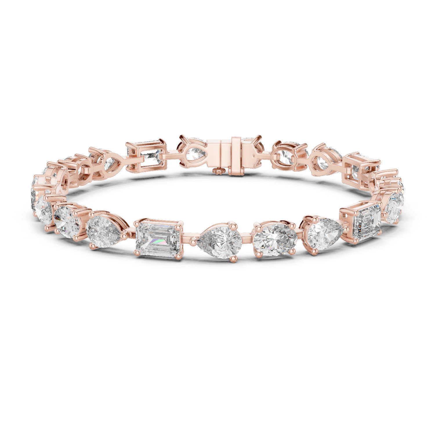 20+ Ladies Bracelet Gold CAD Files Bundle STL, 3DM (Rose, White, Yellow) LB-4