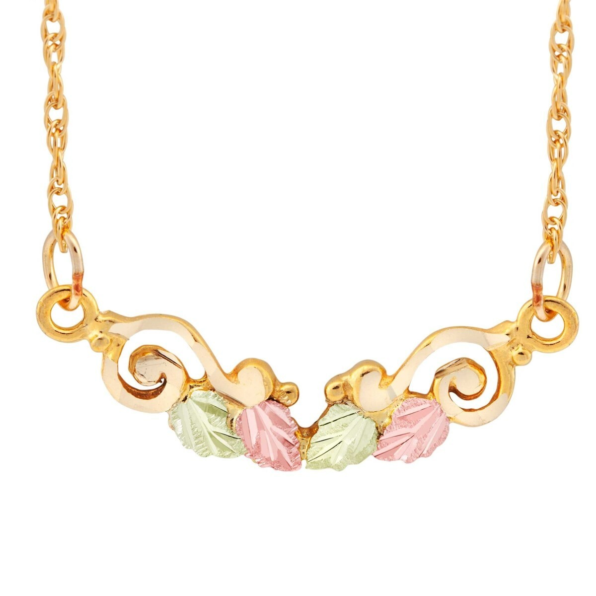 Majestic Black Hills Gold Pendant & Necklace
