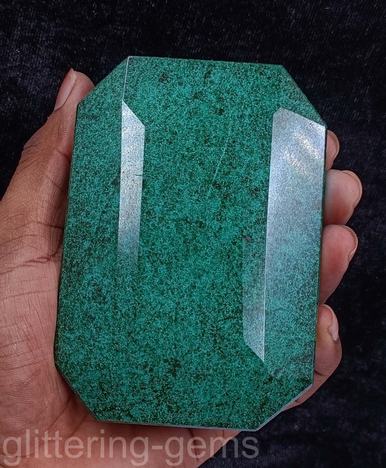3662.15 Ct Natural Emerald Massive Certified Emerald Cut Large Display Gem 5DNH
