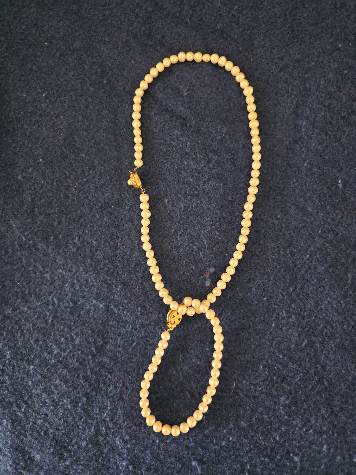 South Sea Pearls From Southeast Asia 5 Pairs Of Necklace&Bracelet Single Strand