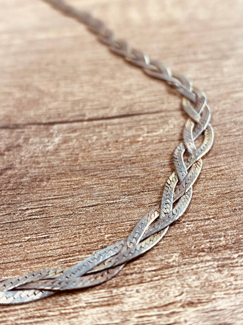 Sterling Silver 925 10.1 gr Cuban Link Chain Necklace 25cm
