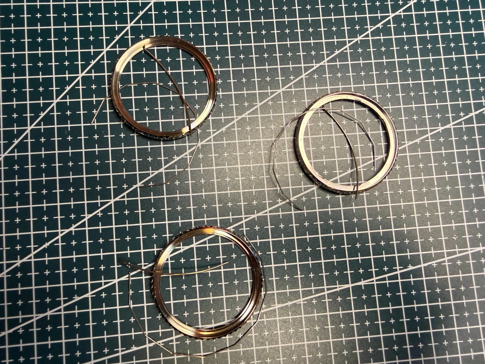 3 Assorted Squale Bezels – New and Used