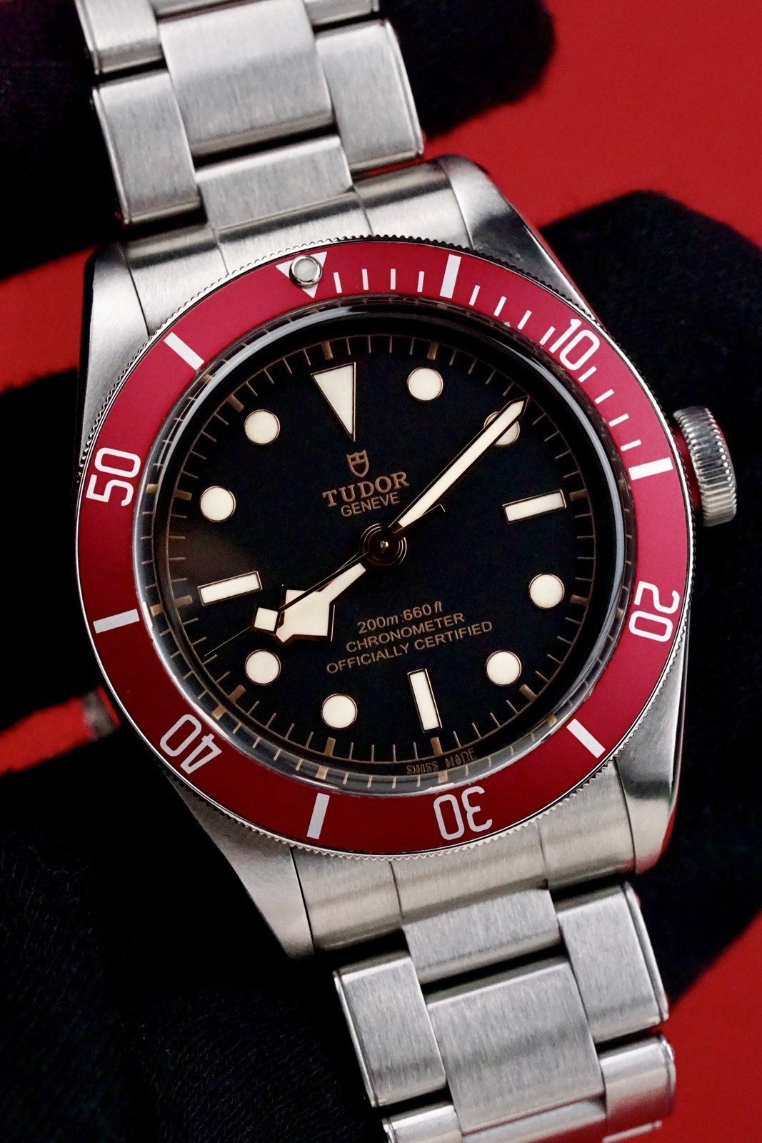 Tudor Black Bay 41mm #79230R Red Bezel . Clean!!