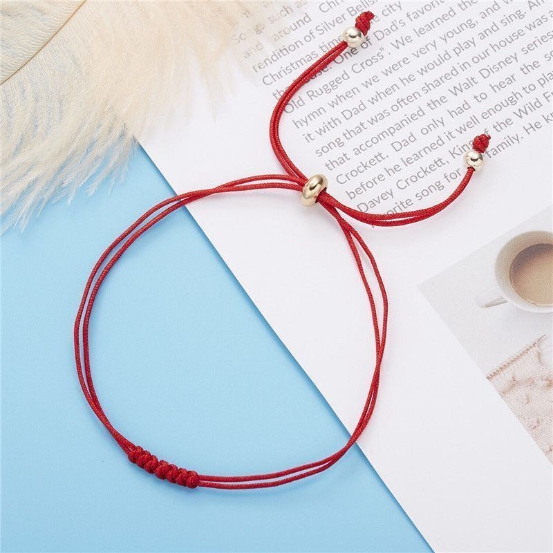 Kabbalah Amulet String bracelet 2pcs Lucky Red Gifts Hot Protection Rope 7 Knots