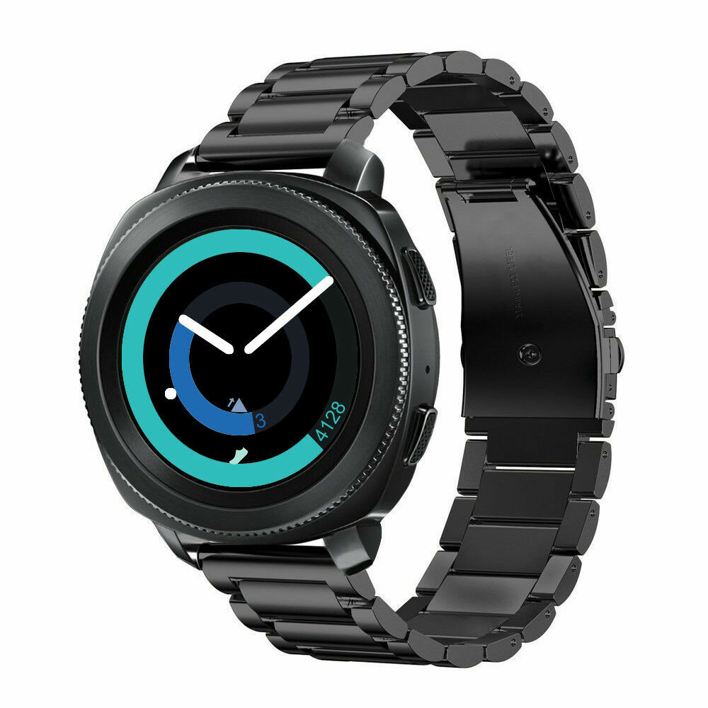 For Samsung Galaxy Watch 3 41/45mm Band Stainless Steel Metal Strap 2020 New