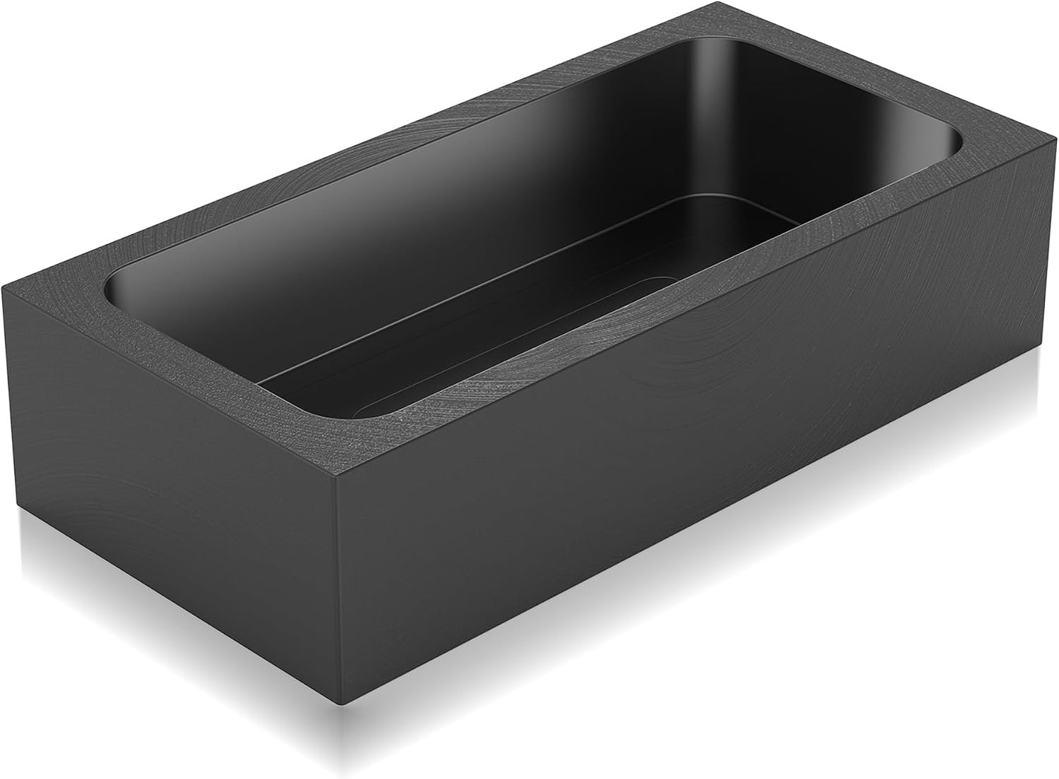 1-Piece High-Purity Graphite Mold, Heat Resistant up to 1800℃ for Metal Melting