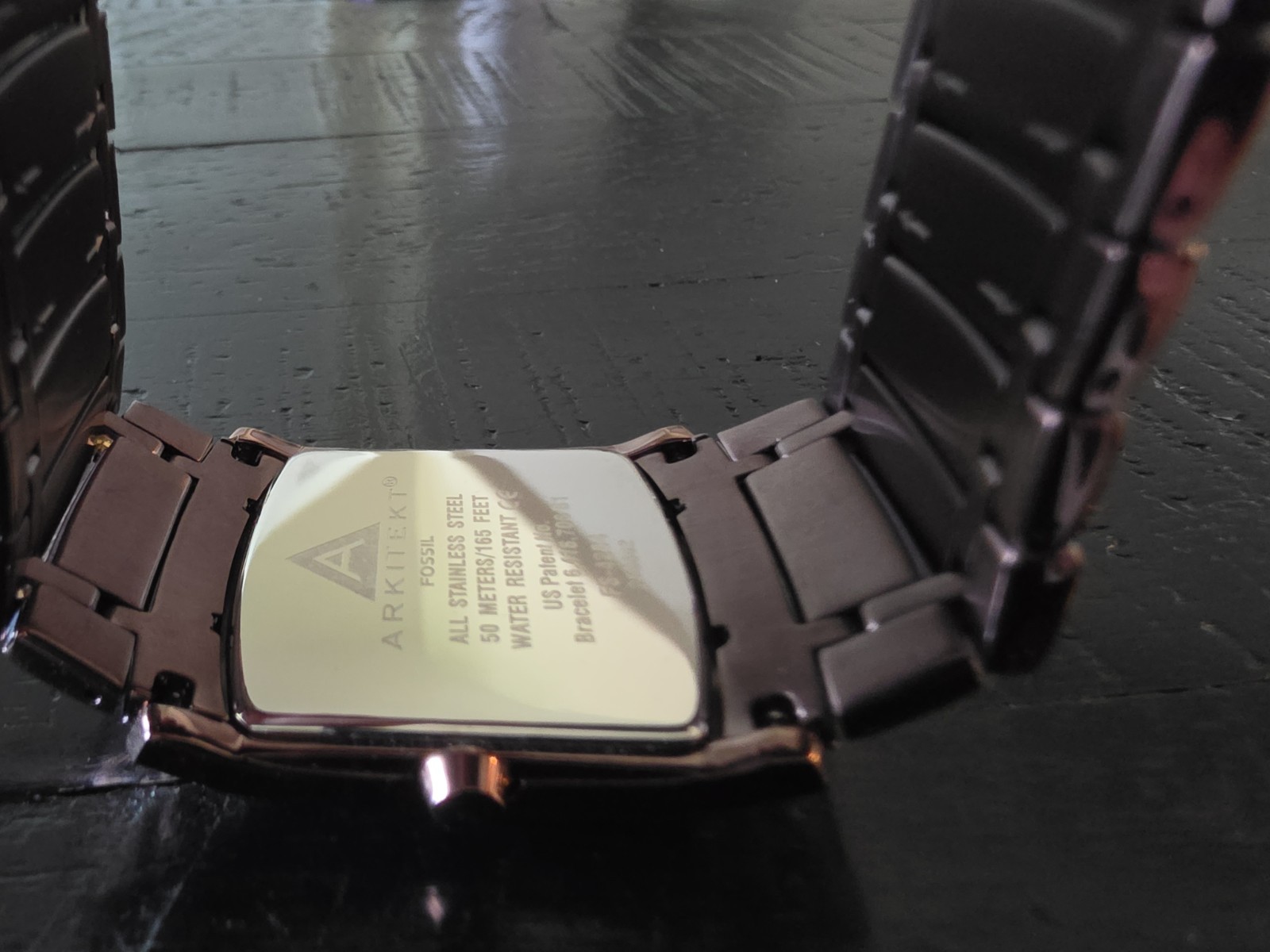 New* Never Worn. Fossil Arkitek Men’s Brown Dial Watch 50m. Watch Only.