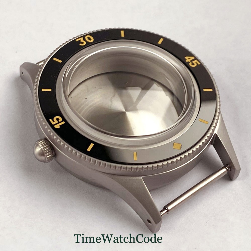 50 FATHOMS NH35 NH36 Watch Case Bubble Sapphire ETA2824 20BAR Sandblasted 40mm
