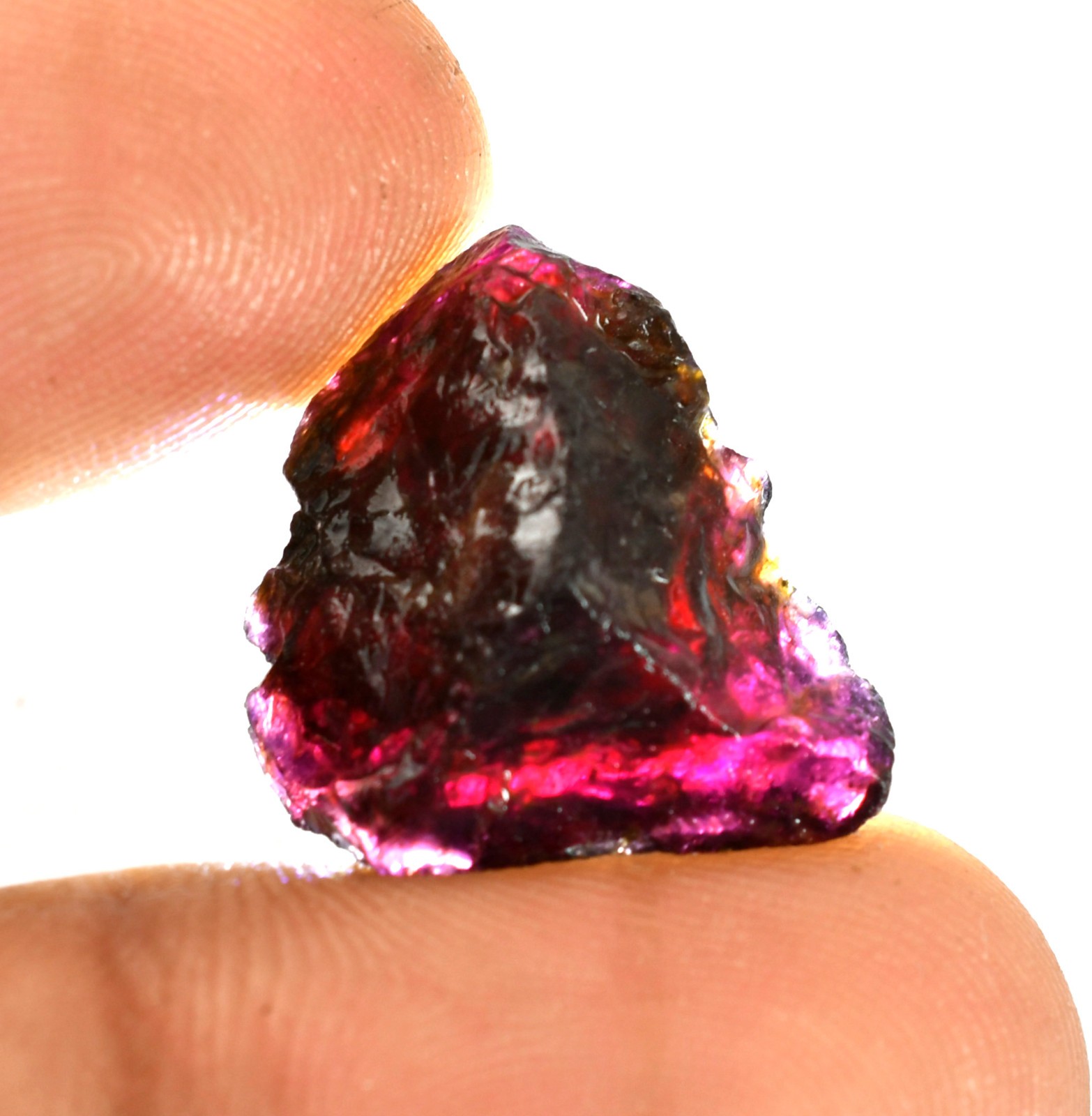 97.95 Ct Flawless Natural Red Painite Earth Mined Rough Untreated GIT Certified