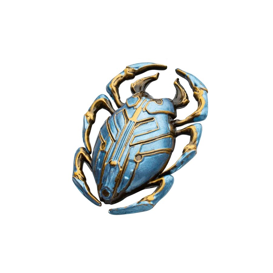 DC Comics Officially Licensed Collectible Blue Beetle 3D Enamel Brooch Pin 3.8cm