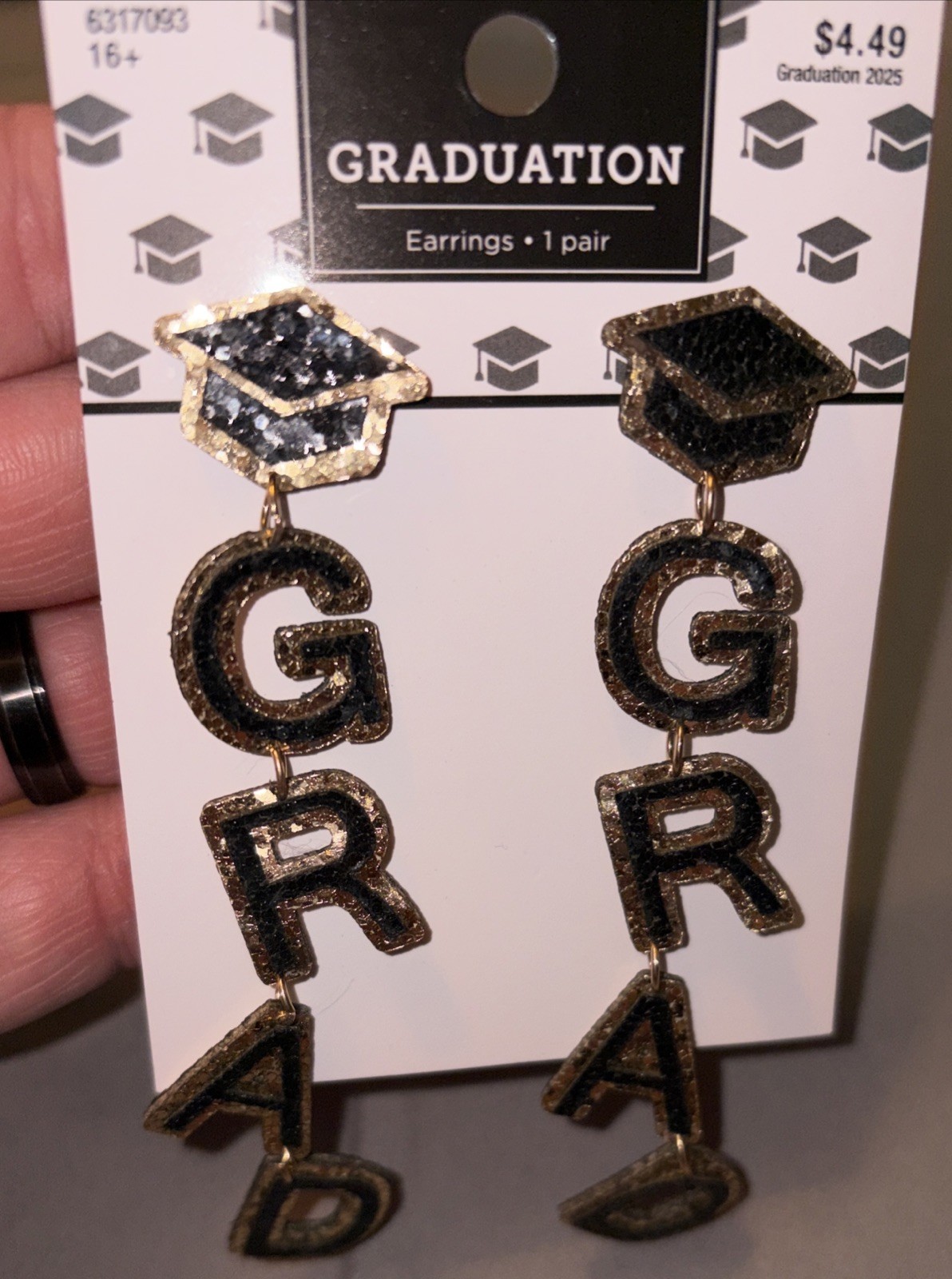 Graduation “Grad” Earrings 2026 High School College