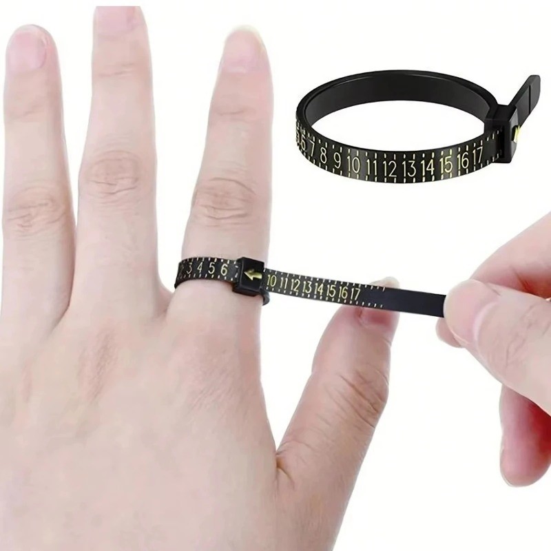 1PC Ring Size Measuring Instrument for Male And Female Accurate Finger Size