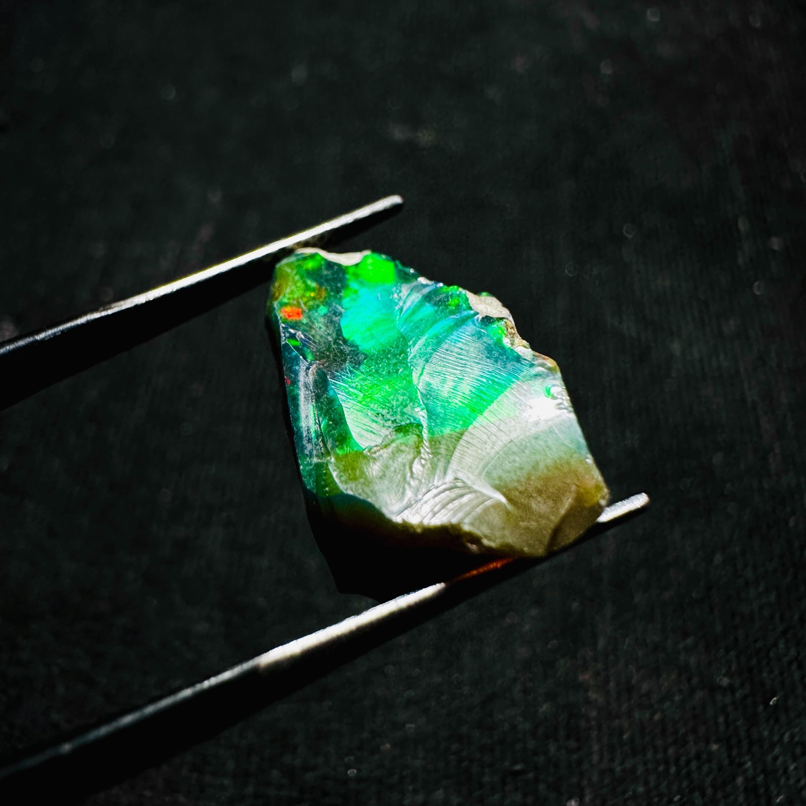 Natural Black Opal Rough Loose Raw Gem Cutting Stone For Collectors 10.00 CTS