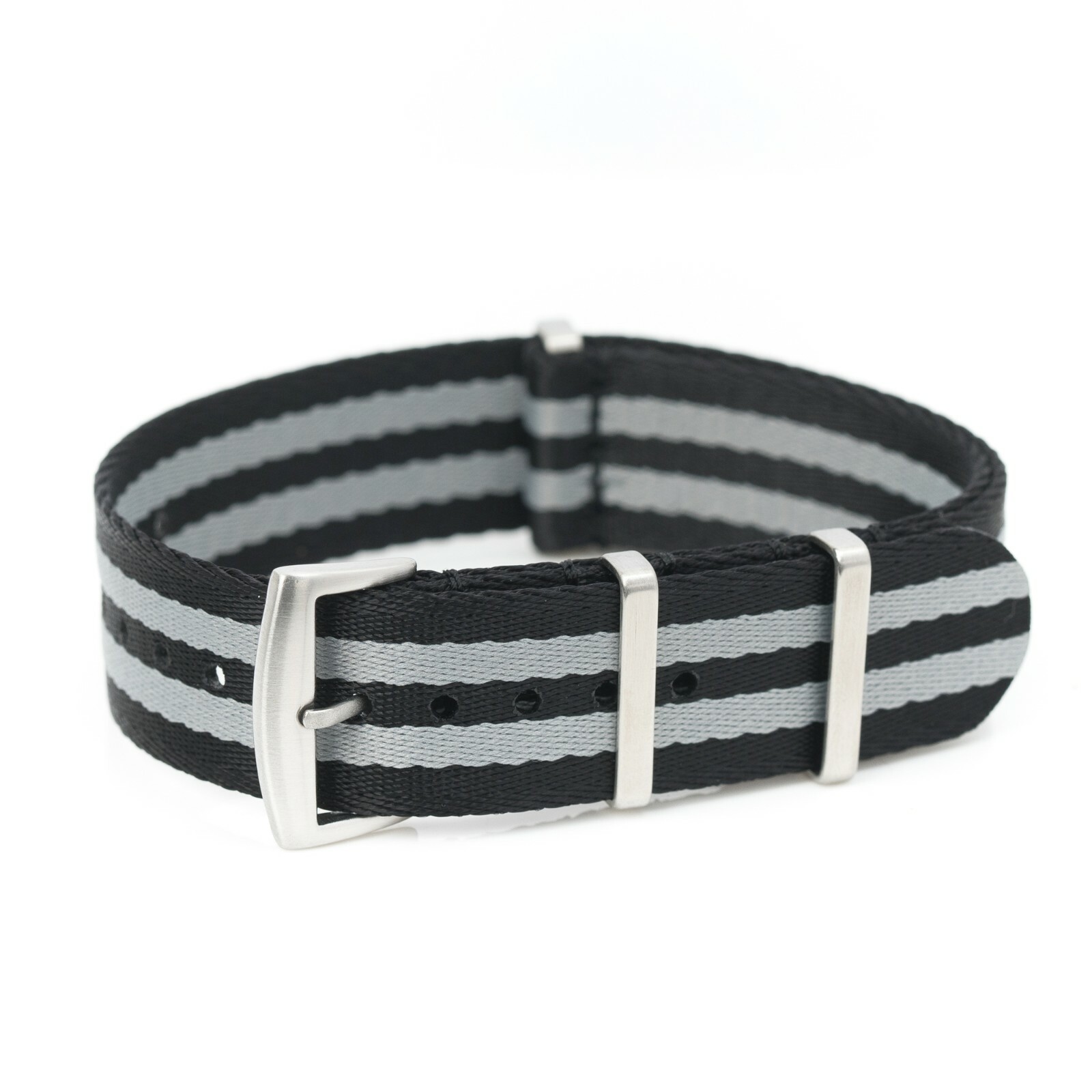 20mm 22mm Premium 1.2mm THIN Military Woven Seat Belt Nylon Watch Strap