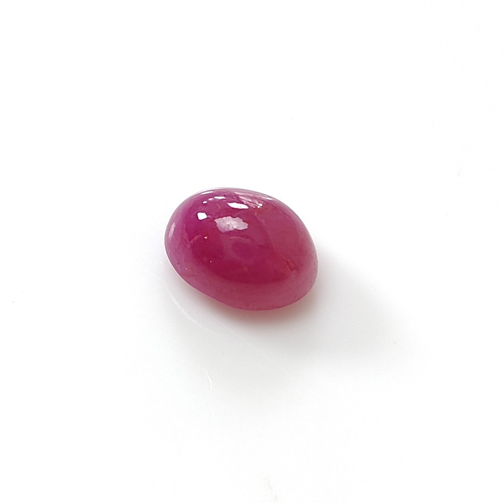 6.45cts Red Ruby Natural Untreated Gemstone Oval Shape Cabochon 11*8.7mm