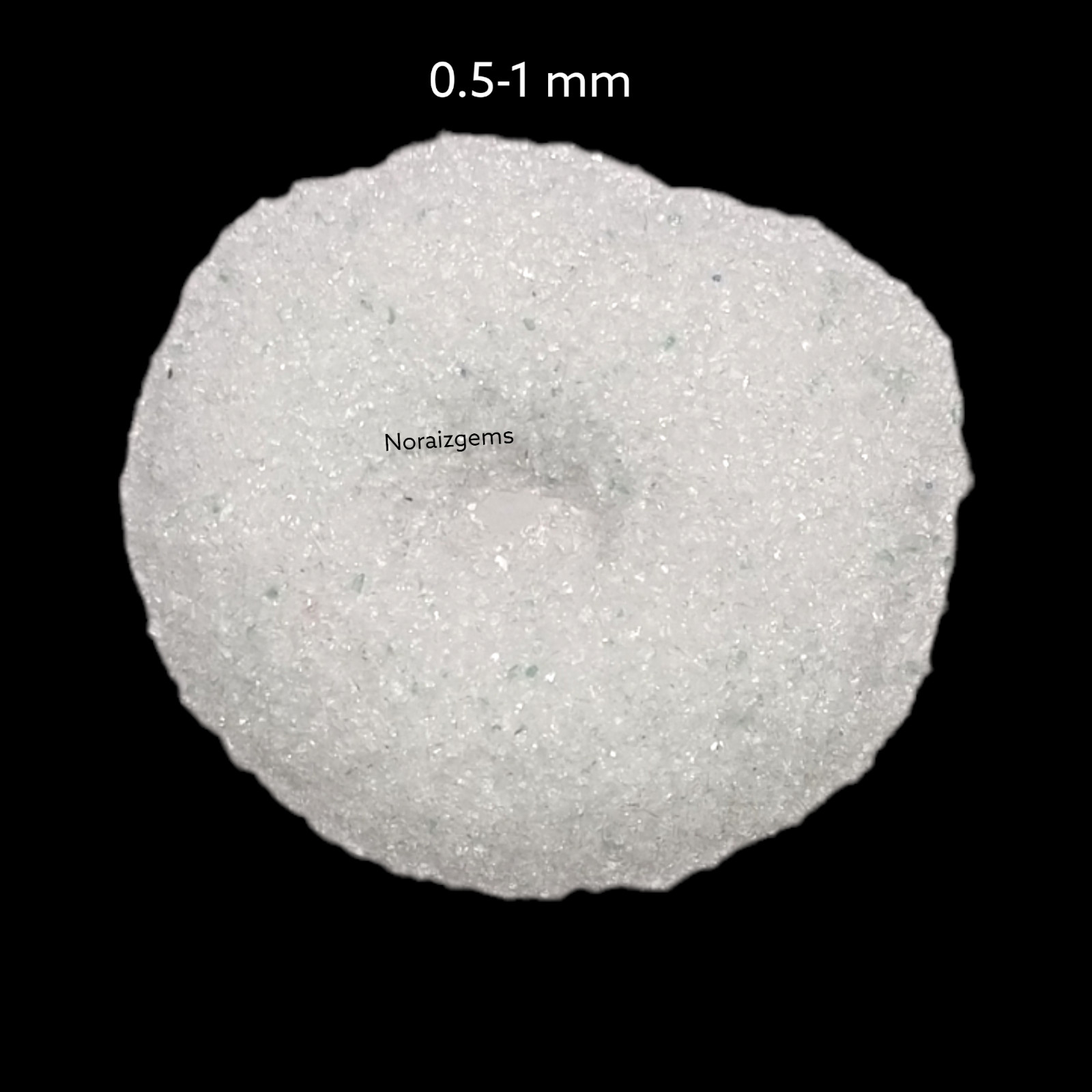 Crushed Crystal Hydro Quartz Gemstone Coarse For Woodworking, Ring Inlay, Resin