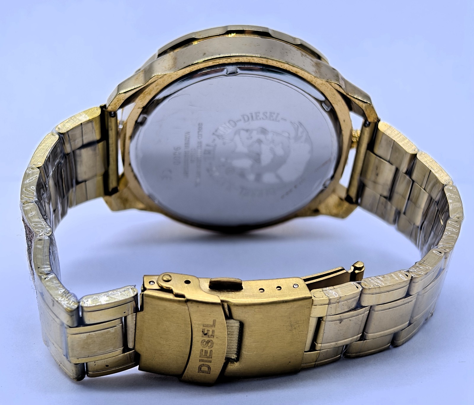 Amazing DIESEL 5 Bar Silver Dial Quartz Analog Dial Men’s wrist Watch Free Ship