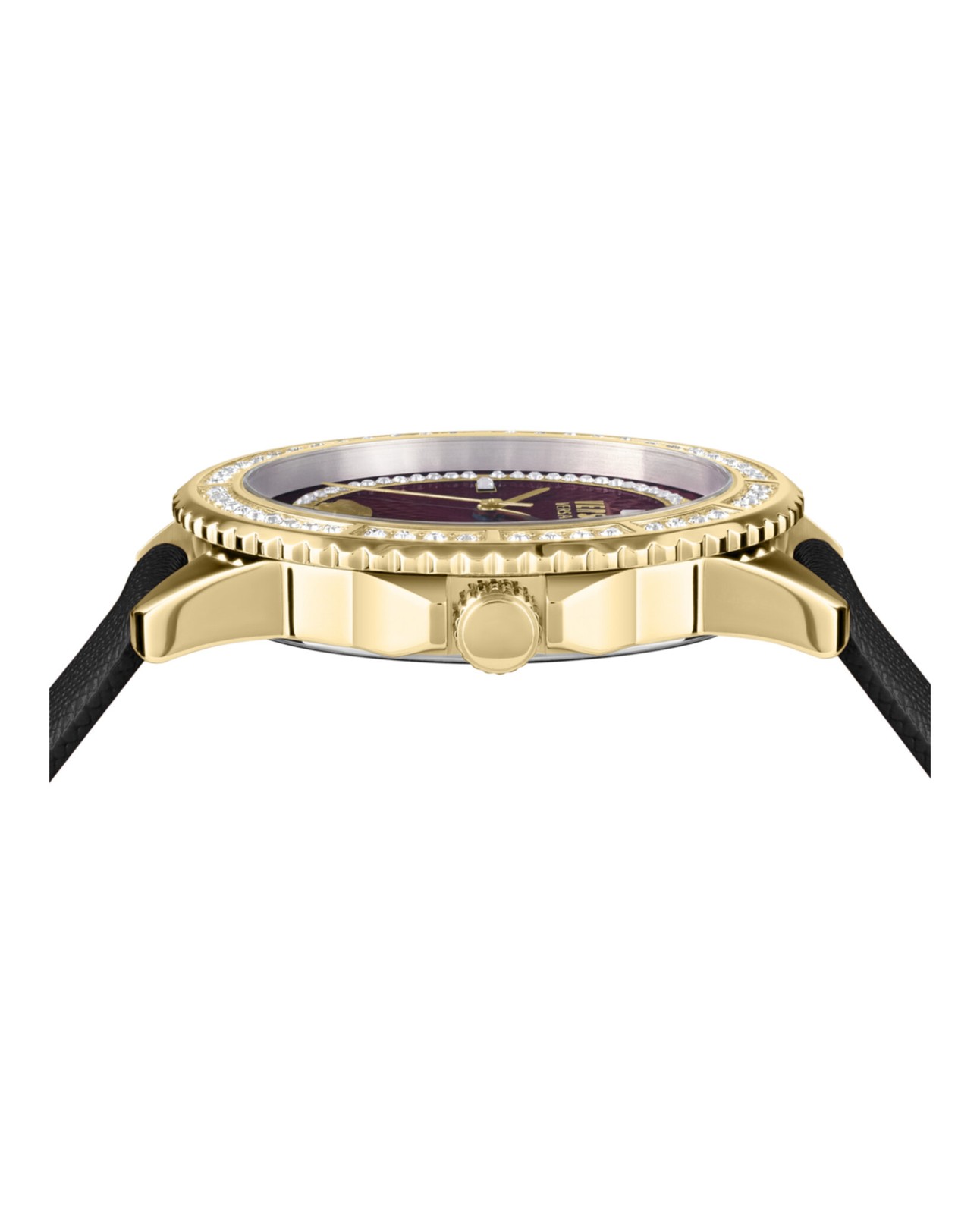 Versus Versace Montorgueil Crystal Strap Watch