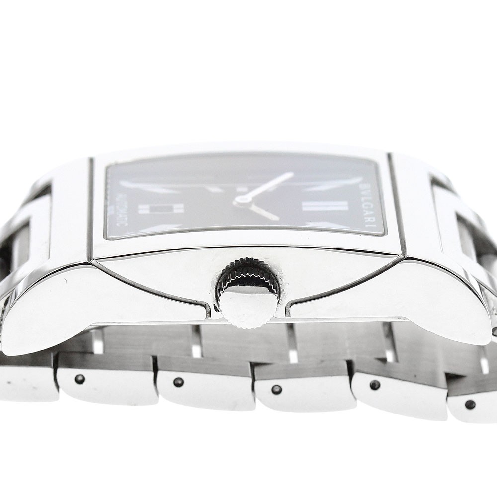 BVLGARI Rettangolo RT45S Date Black Dial Automatic Men’s Watch_951156