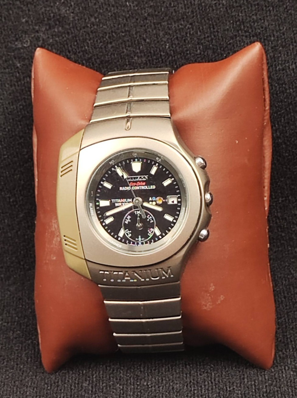 Citizen Eco-Drive 9415-H02004 TA Vintage Titanium Radio-Controlled Men’s Watch