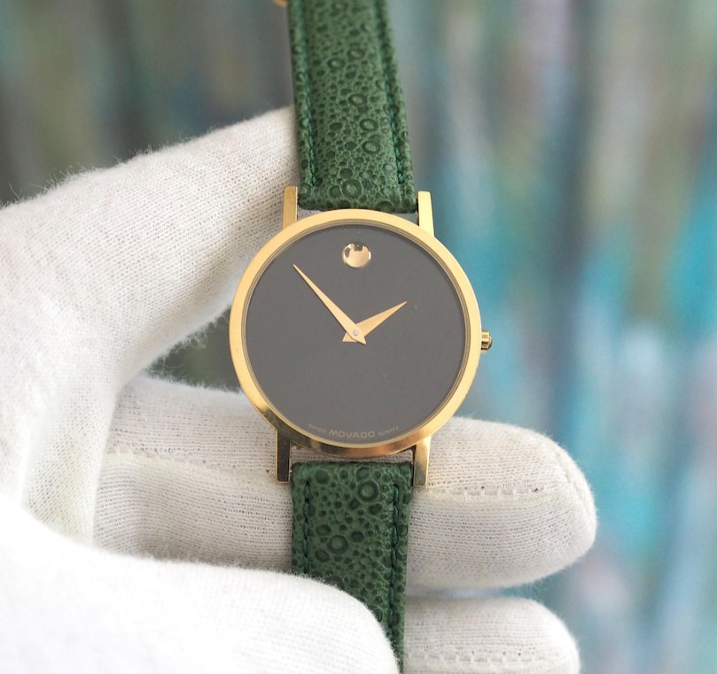 Movado Museum Ultra Thin ref. 87-33-862 – Swiss made quartz watch, 30mm case