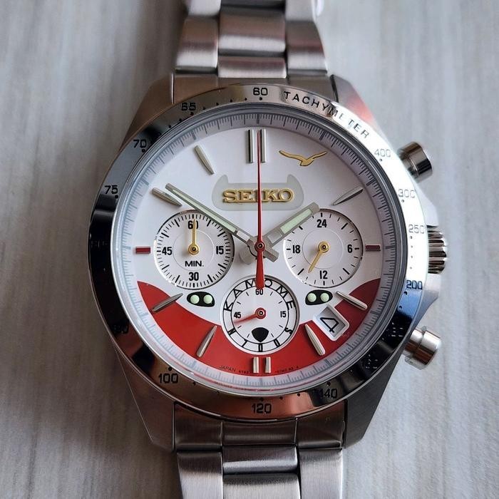 Rare Seiko x JR Kyushu Railway Company KAMOME N700S Mecha Quartz 8T63-01M0