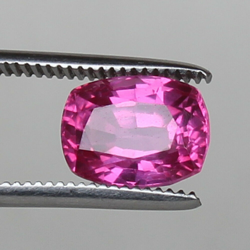 Genuine Cushion Cut Pink Sapphire Natural Loose Gemstone VVS Ceylon 5.80 Ct
