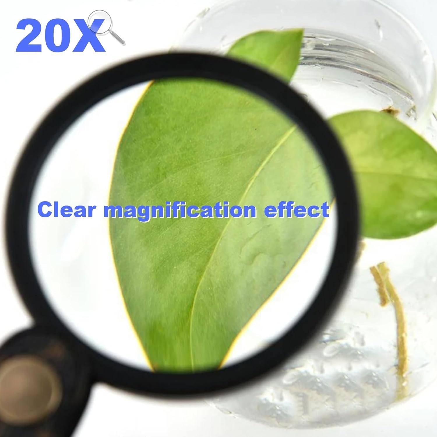 20x , 2PCS Mini Folding Magnifiers, Rotating and Folding Portable HD Mini for…