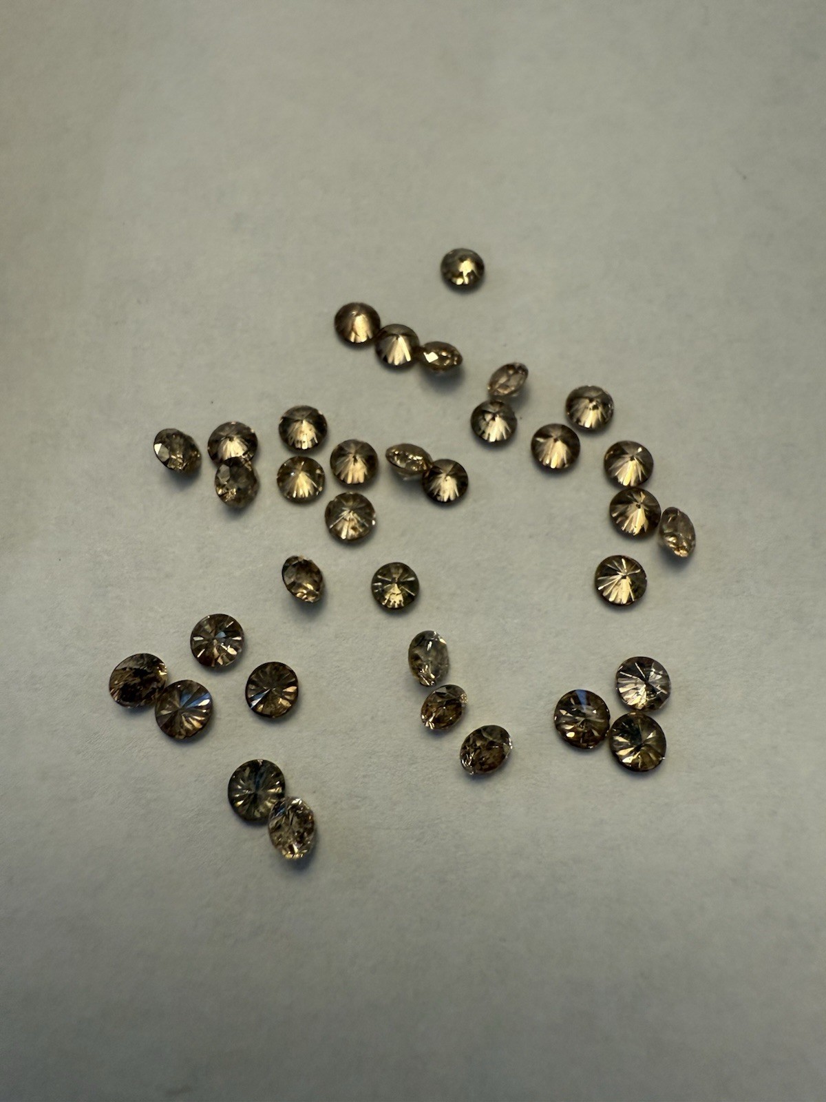 7.83 Carat Natural Brown Diamond LOOSE MELEE LOT #50123