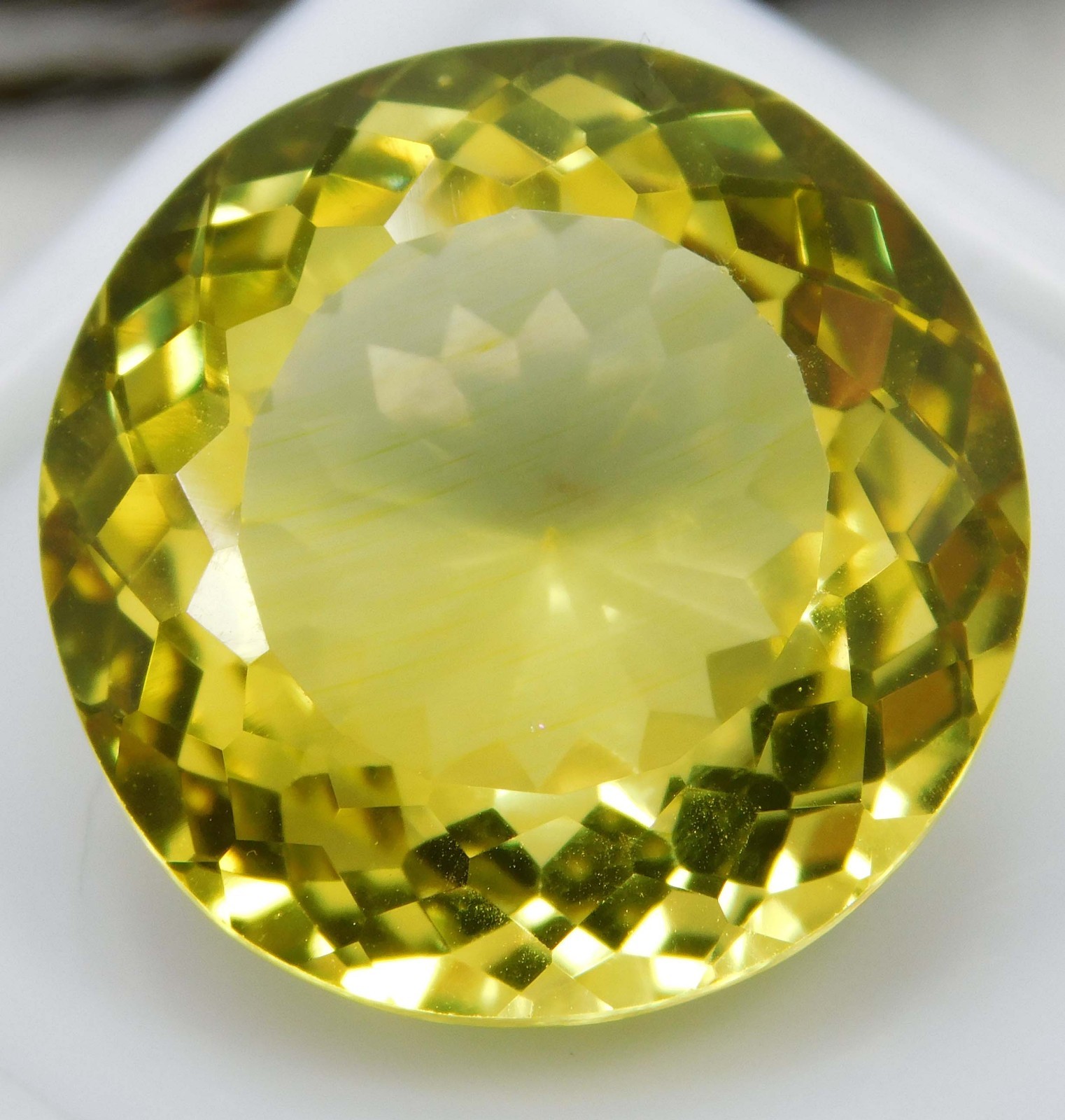 Certified 21.25 Ct Natural Ceylon Yellow Sapphire | Sri Lanka Origin | Loose Gem