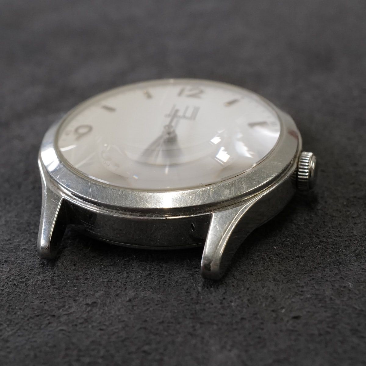 DUNHILL Cityscape 8006 Automatic Date Watch Exhibition Back No Strap
