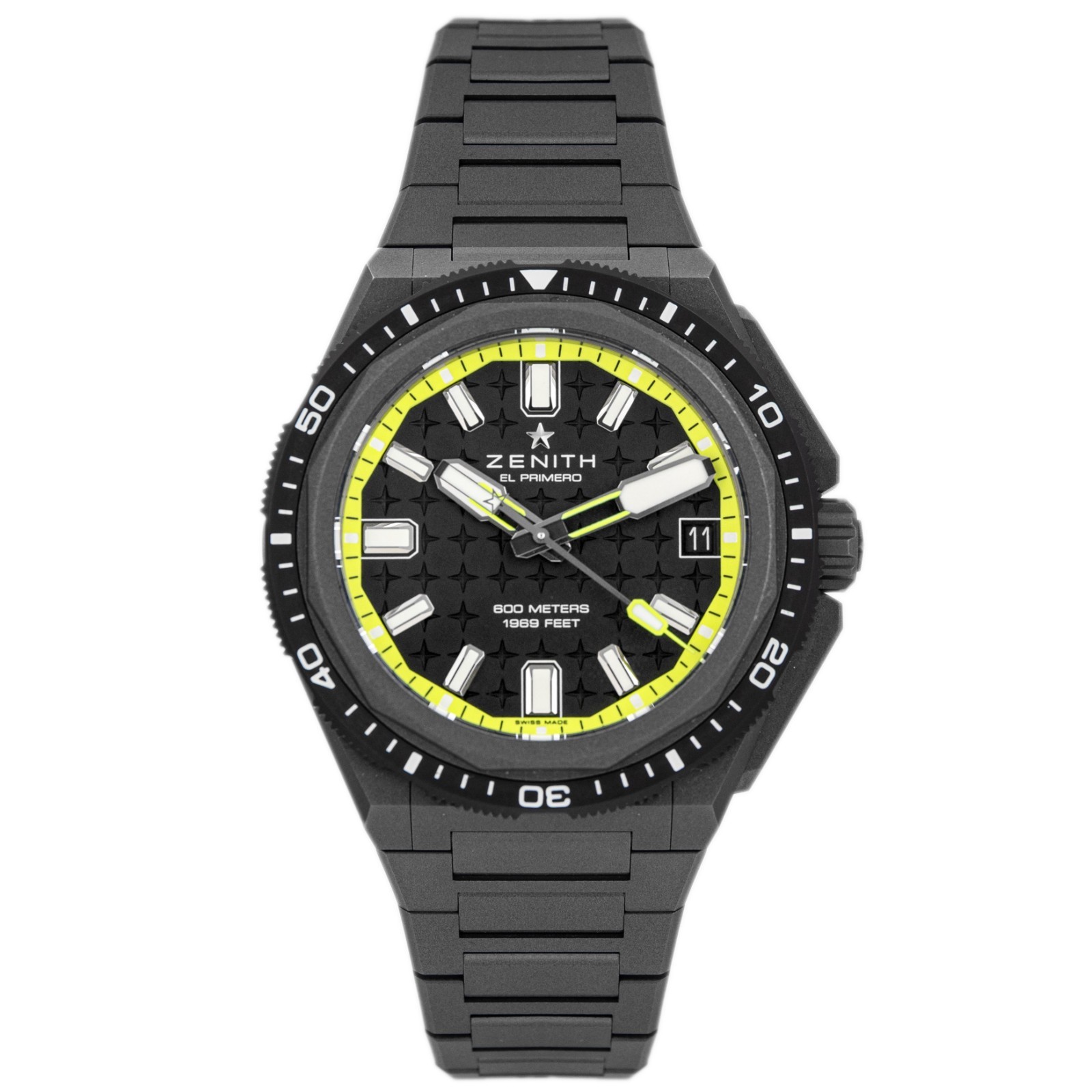 Zenith Defy Extreme Diver Titanium Black 42.5mm 97.9600.3620/21.I300 Full Set