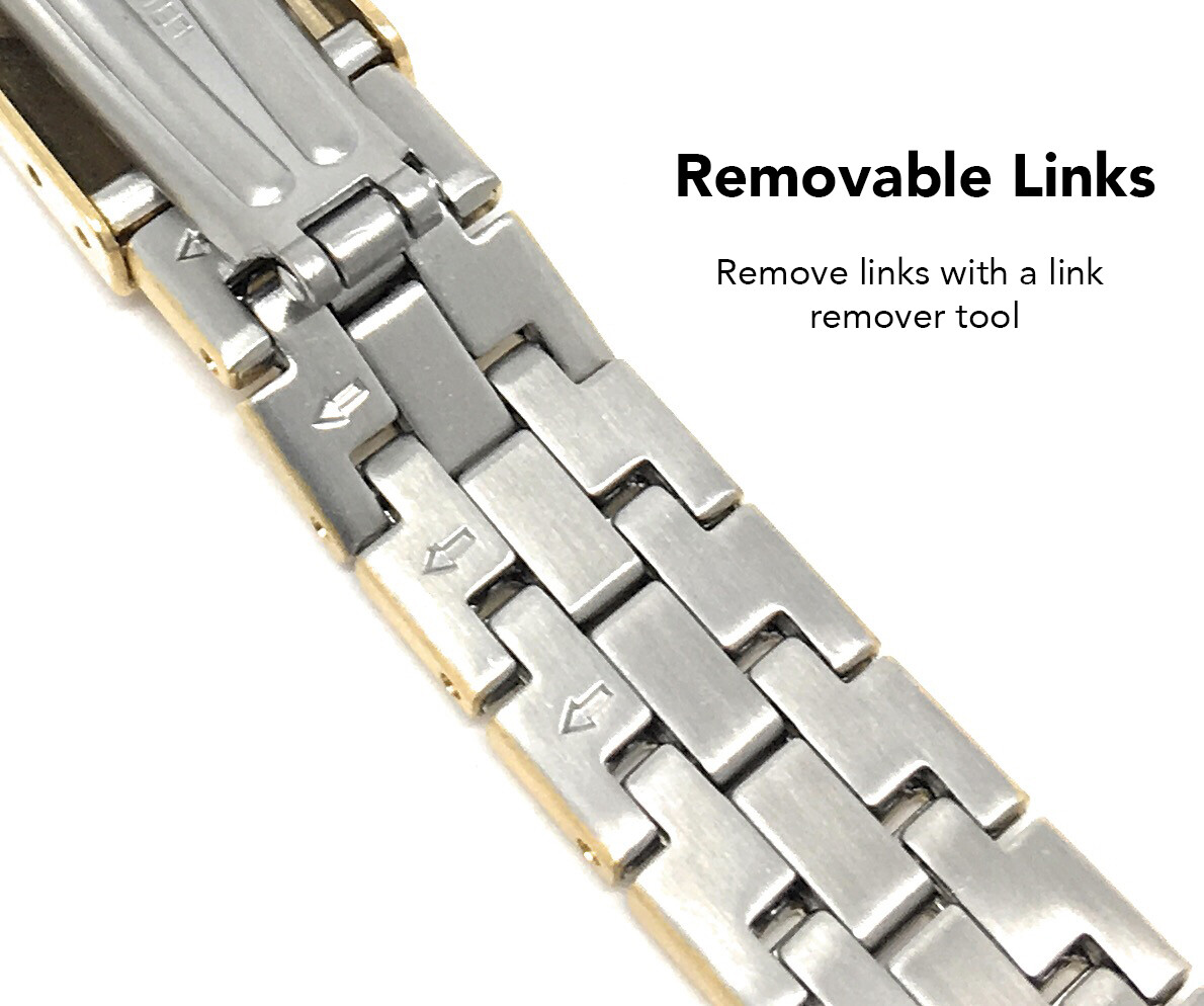 Metal Deployment Bracelet Strap for Apple Watch Band 49mm Ultra 1 & 2