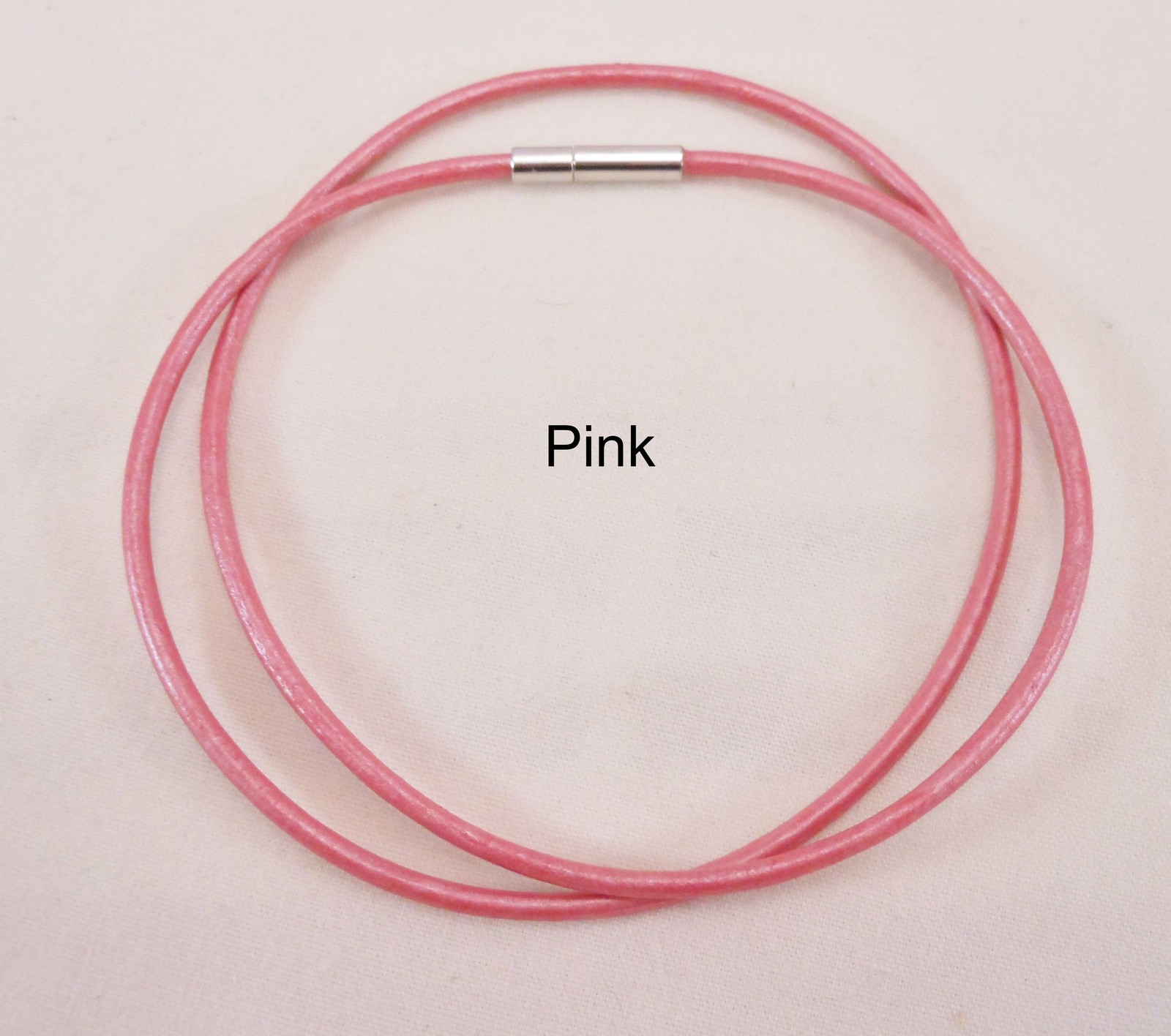 Leather Necklace Cord Surfer Choker Necklace 2mm with Bayonet Clasp USA – Unisex