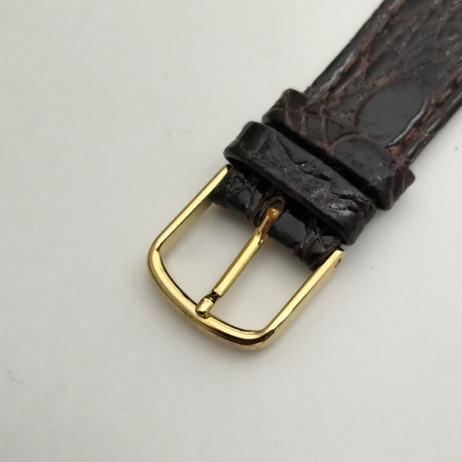Claude Bernard Swiss Made Watch ETA 955.414 Date Black Gold Luxury Extra Strap