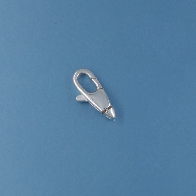 Sterling Silver Lobster Claw Clasp Connector with Swivel Ring 14.3mm #44106