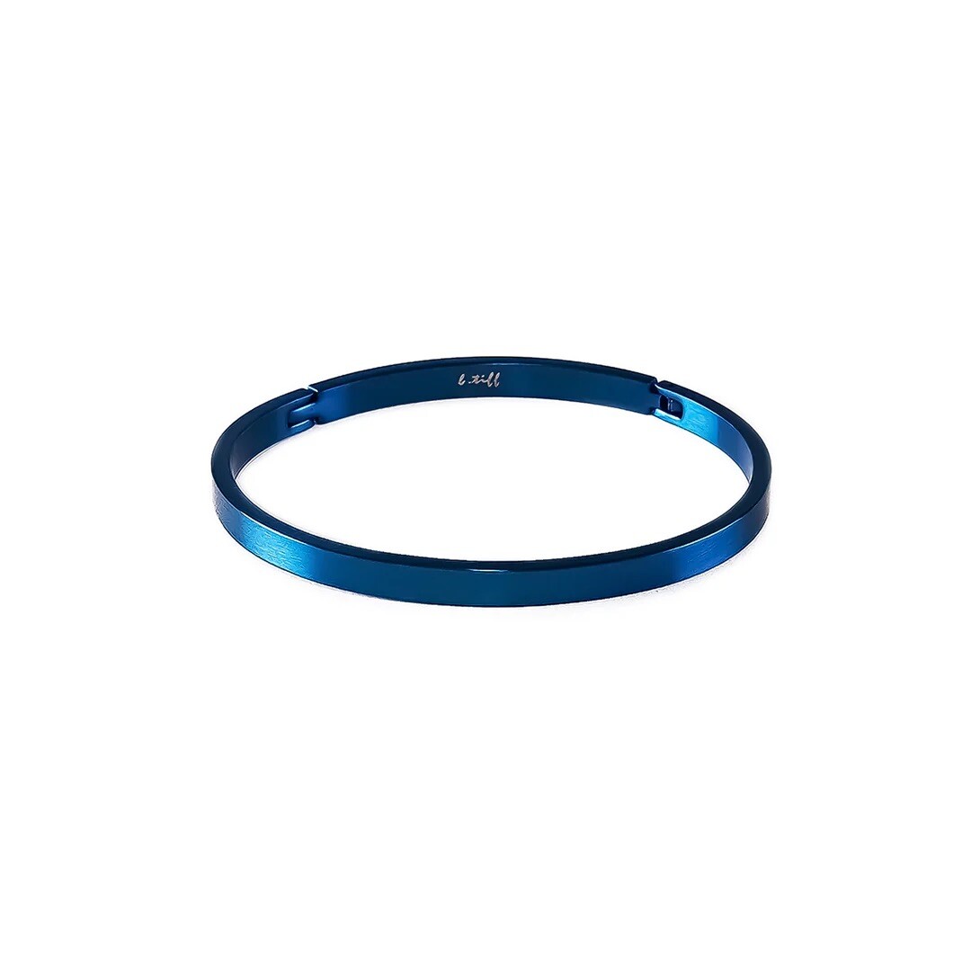 B.Tiff Simplicity Narrow Blue Bangle Bracelet 6.5-7” Circumference (Retail $58)